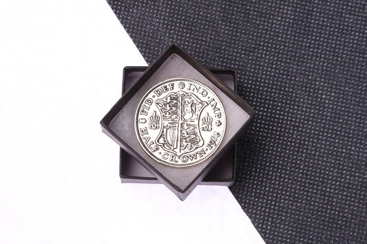 1928 Boxed Polished Half Crown