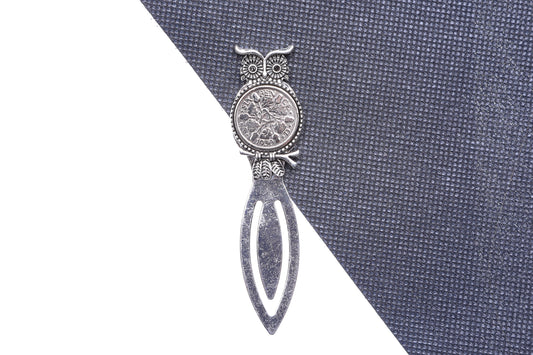 1930 95th Birthday Lucky Sixpence Owl Design Bookmark
