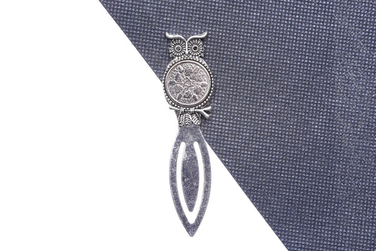 1936 89th Birthday Lucky Sixpence Owl Design Bookmark
