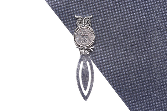 1941 84th Birthday Lucky Sixpence Owl Design Bookmark