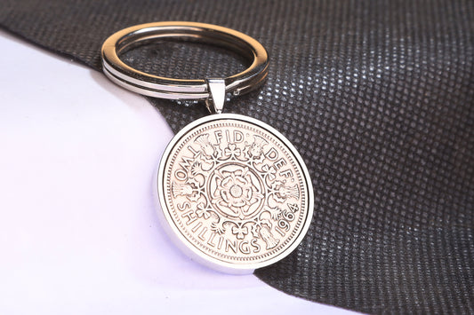 1964 Florin Keyring - 61st Birthday Gift