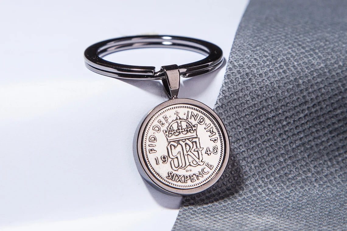 Unique Coin Keyrings - Personalized & Vintage Styles – Coin Gift Shop