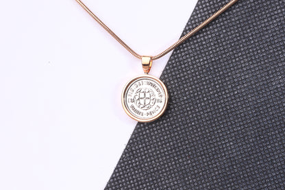 1938 Silver Threepence Pendant - 86th Birthday Gift - Choose Colour and Engraving