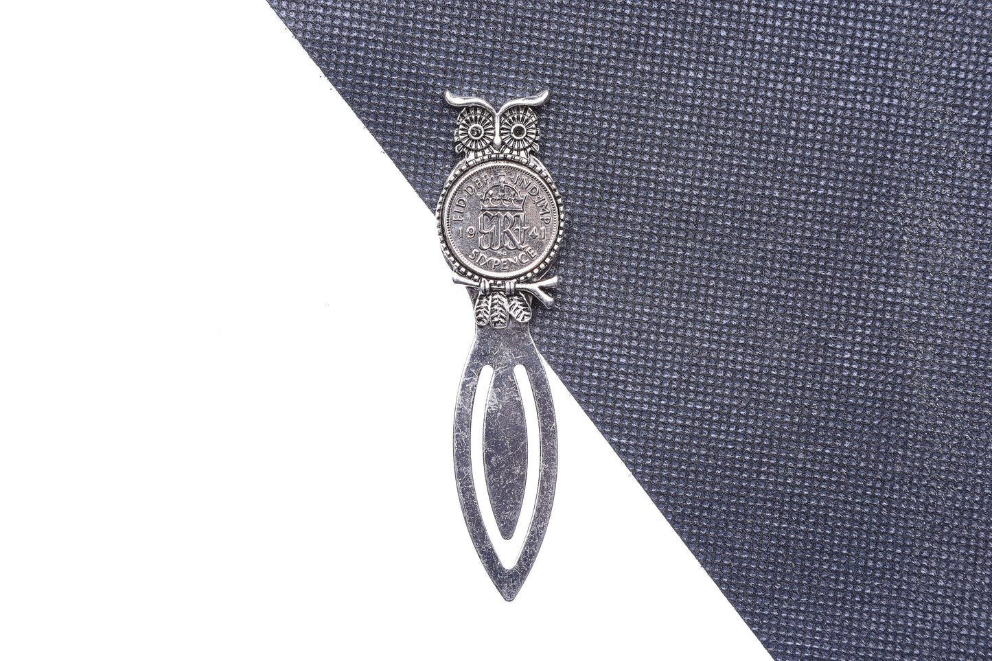 1941 83rd Birthday Lucky Sixpence Owl Design Bookmark