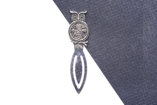 1953 71st Birthday Lucky Sixpence Owl Design Bookmark